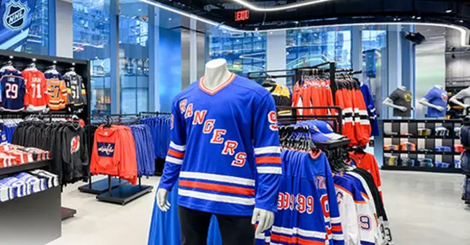 Gear Up at NYC's NHL Shop