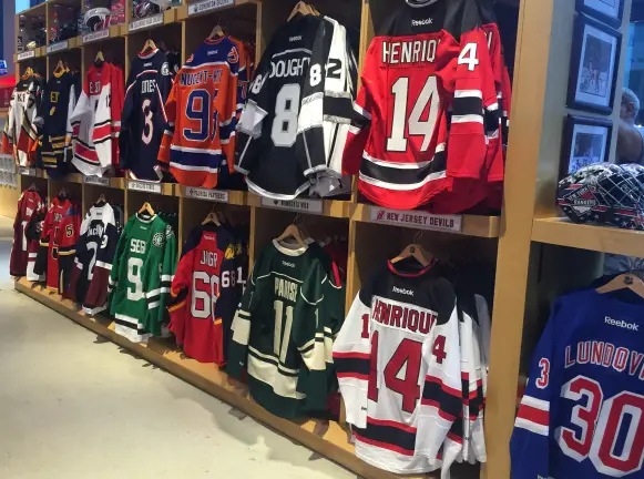 nhl apparel store