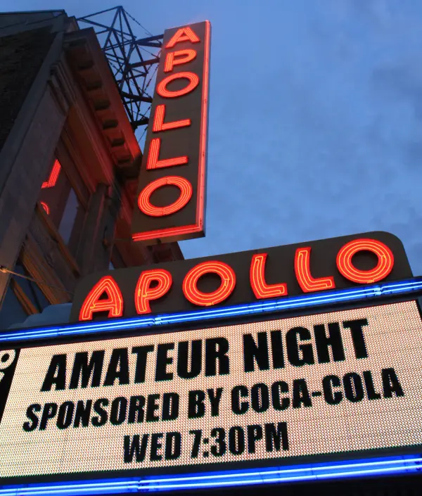 apollo theater sign amateur