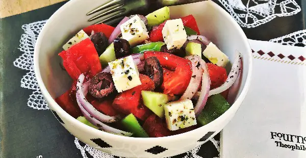 greek salad fournos times square