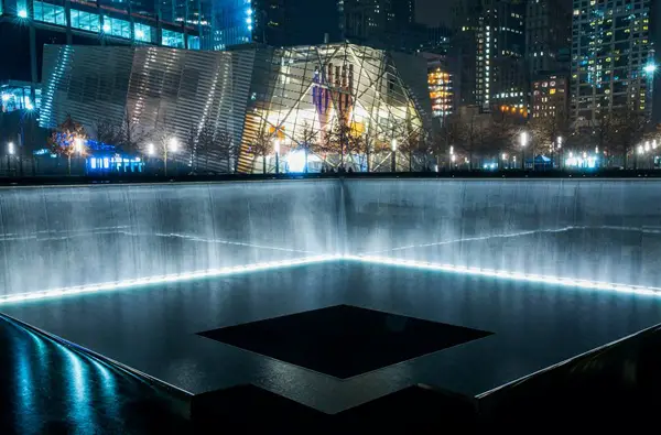 A view of the National September 11 Memorial & Museum.