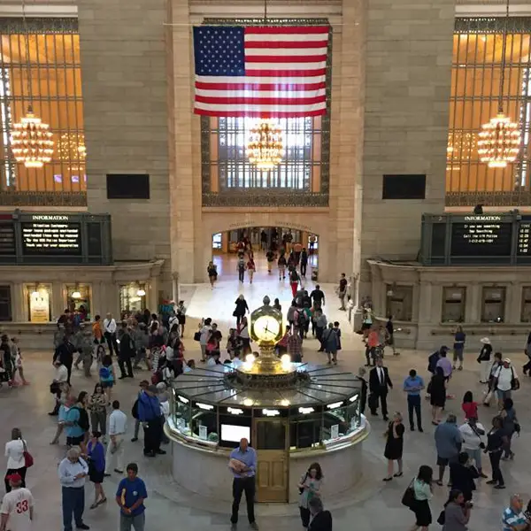 An interior view of Grand Central Terminal.