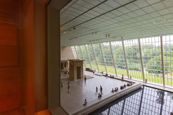 An interior view of the Metropolitan Museum of Art.