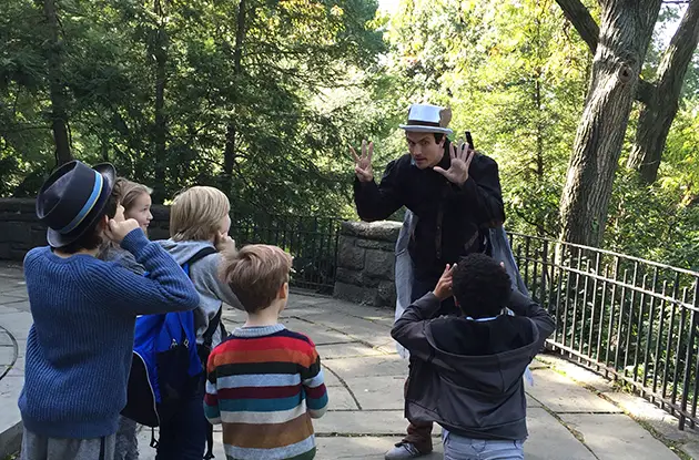 Embark on an Interactive Theater Show for Kids Through Central Park