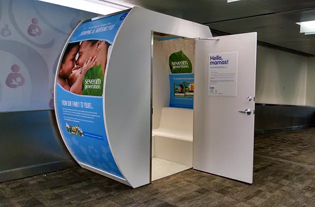 Lactation Suites in Three New York Airports Provided by Seventh Generation