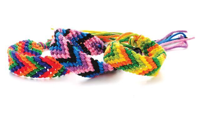 Bring Camp Crafts Home with Friendship Bracelets