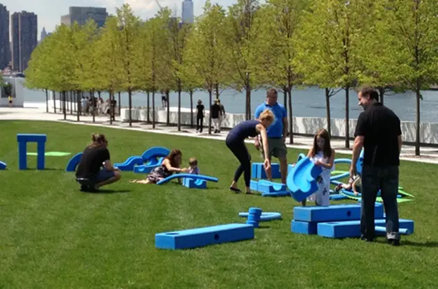 Inspired Play at NYC's Imagination Playground