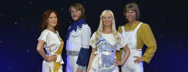 ABBA Arrive at Madame Tussauds NYC in Style