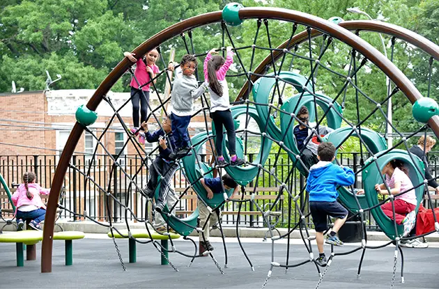 Mary Whalen Playground in Woodhaven, Queens Reopens