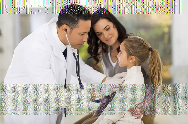 Doctor and child patient