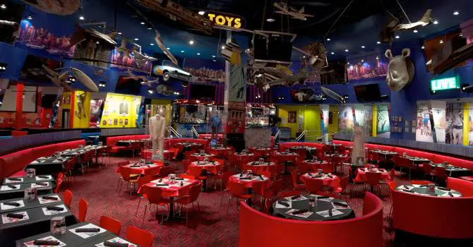 Planet Hollywood: Star-Studded Times Square Dining