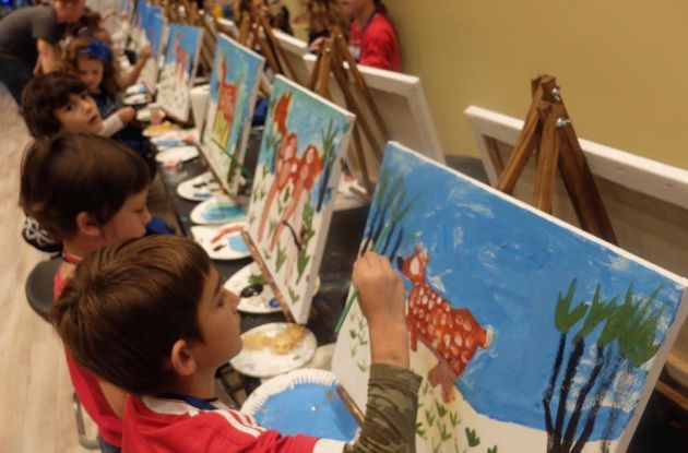 Pinot’s Palette Offers Painting Classes for Kids