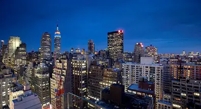 New York City Nightlife - Sky Room, Heartland Brewery, Gotham Comedy Club