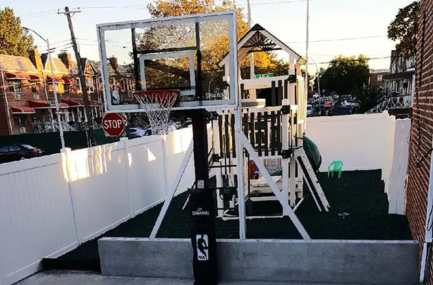 The Children's Corner Daycare in Fresh Meadows Now Has a New Basketball Court and Playset