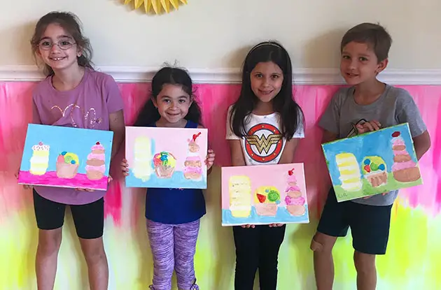 Painting Parties and Summer Camps Now Available at Bee You Art Studio in Bayside