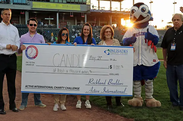 Active International and Rockland Boulders Charity Challenge Raises Nearly $1,000 for CANDLE