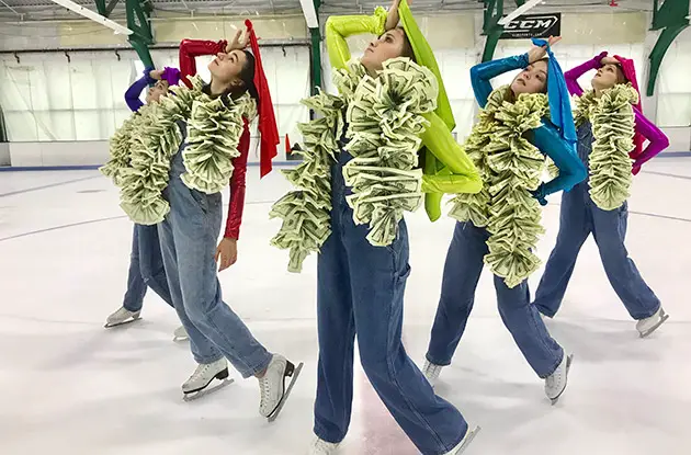 Sky Rink All Stars, Chelsea Piers Skating Troupe, Wins Silver Medal at National Skating Competition