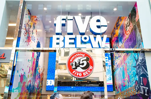Five Below Opens First Manhattan Location on Fifth Avenue This Weekend