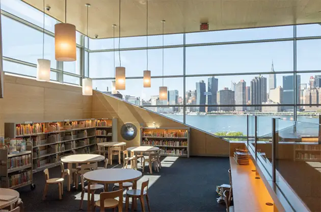 Minimalistic, State-of-the-Art Library Now Open in Hunters Point