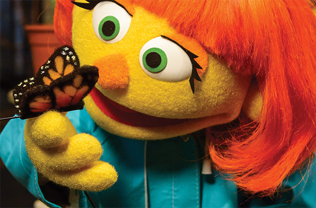 'Sesame Street' Introduces Julia, a Muppet with Autism