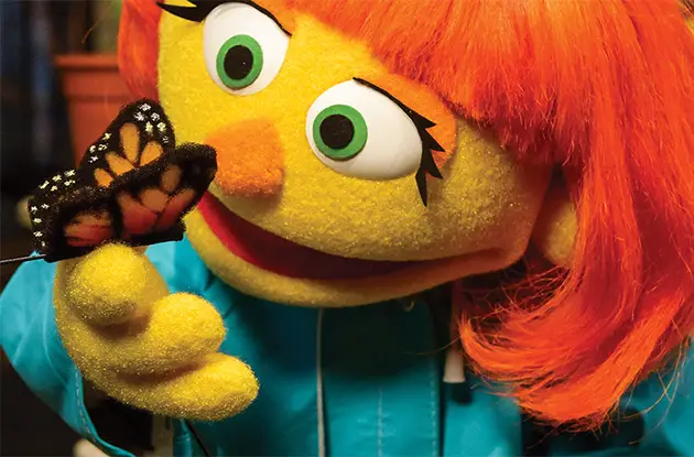 'Sesame Street' Introduces Julia, a Muppet with Autism