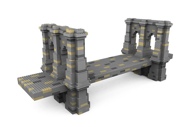 Help Construct 320-Pound LEGO Replica of the Brooklyn Bridge in Grand Central Station
