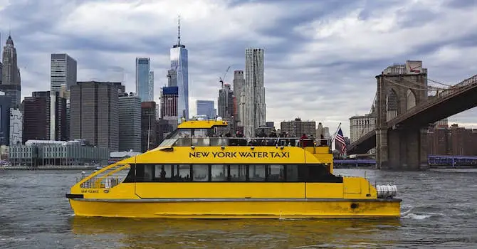 nyc water taxi tours