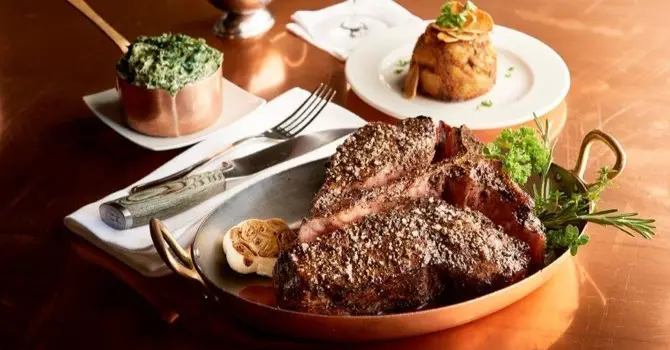 Over-the-Top Steak and Layer Cake at NYC's Two Strip House Locations