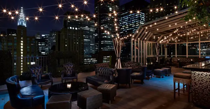 Year-Round Rooftop Glamour: Midtown's Upstairs at The Kimberly