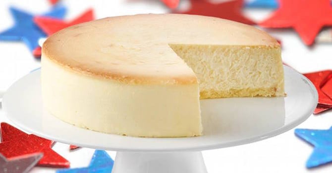 8 Slices of Classic New York Cheesecake