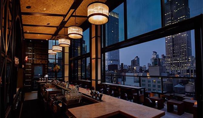 NYC's Indoor Rooftop Bars