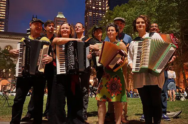 Hear Accordion Music From Around the World at Bryant Park