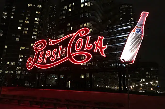 pepsi cola sign long island city queens