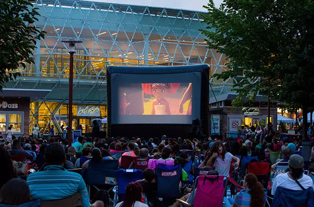 ridge hill shopping center hosts movie series and welcomes community