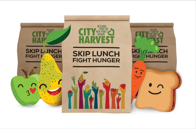 City Harvest is Encouraging New Yorkers to 'Skip Lunch, Fight Hunger'