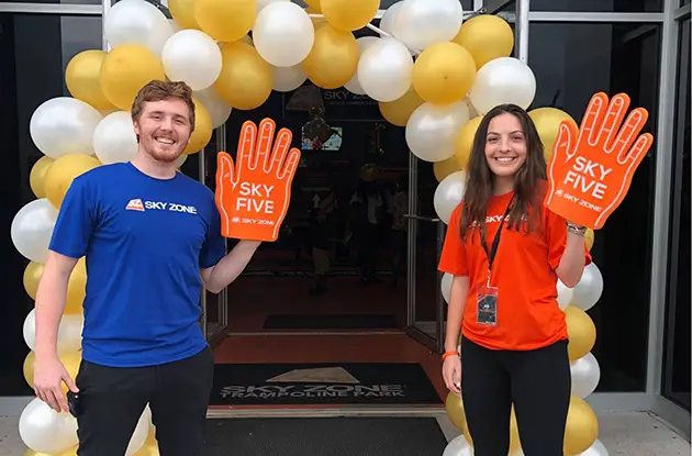 Sky Zone Deer Park to Add 3-Laned Warped Wall in December