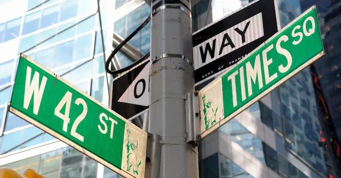 A Day in New York Times Square