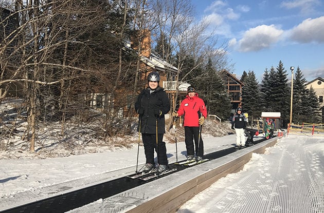 Learning to Ski in the Catskills