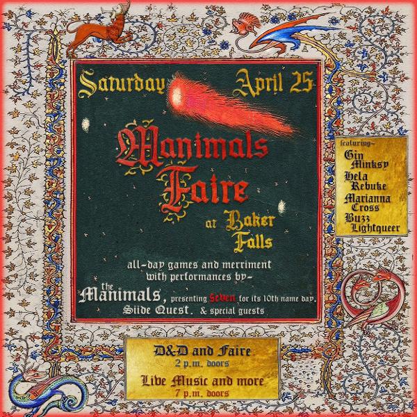 Manimals Faire: DnD and RocknRoll on the LES at Baker Falls