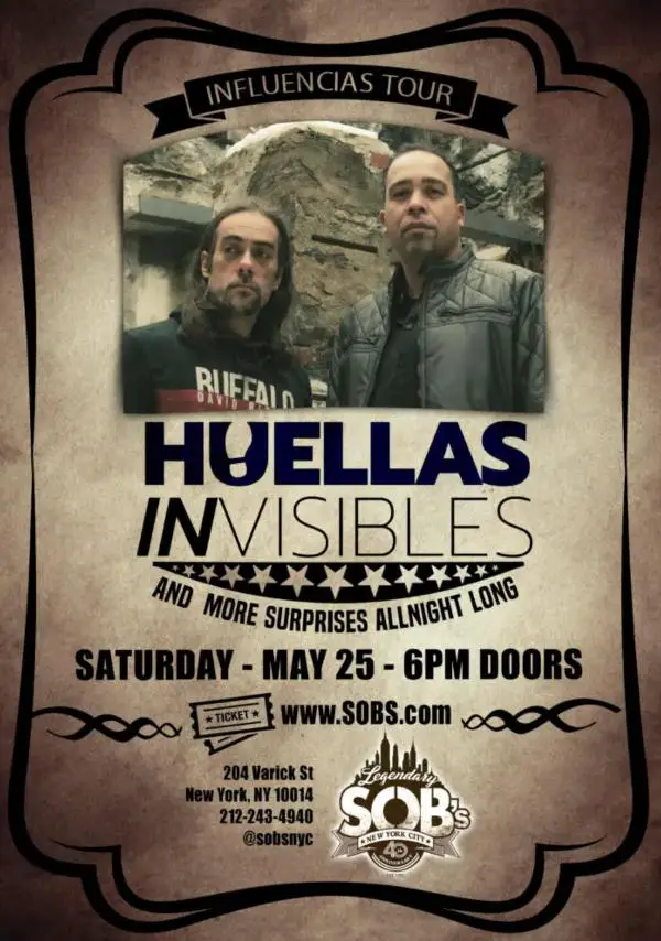 Huellas Invisibles at S.O.B.s