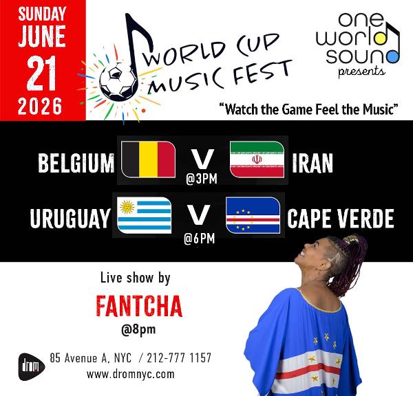 World Cup Music Fest Day 9 at DROM NYC