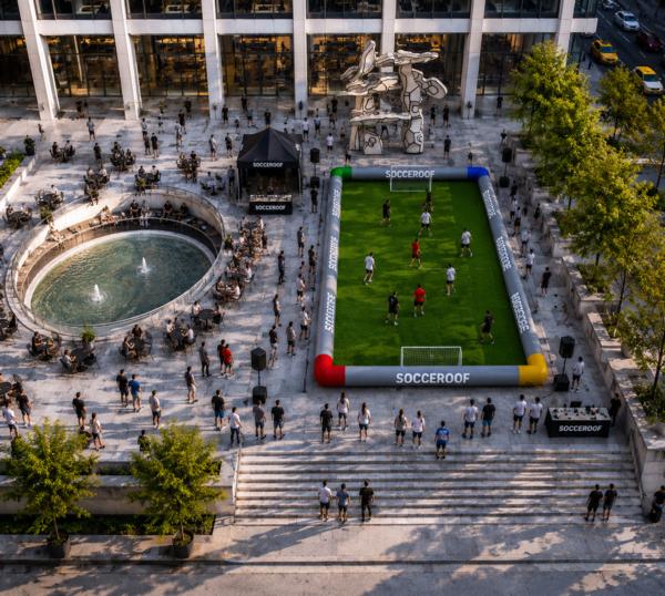 Socceroof World Cup Plaza Takeover at Socceroof