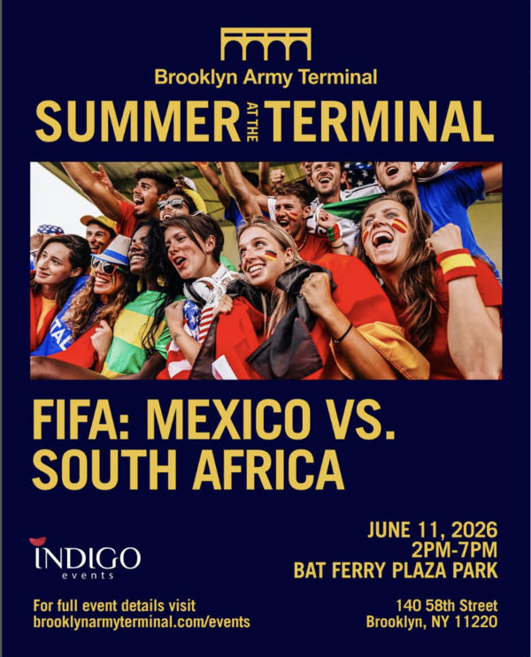 FIFA World Cup 2026™ Watch Party: Mexico vs. South Africa at Brooklyn Army Terminal at Brooklyn Army Terminal