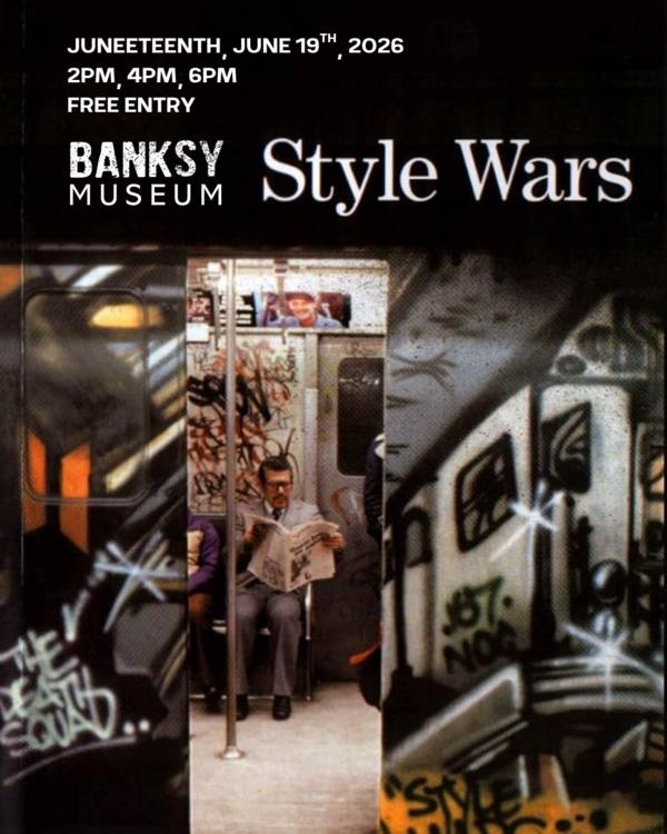 Interactive Juneteenth Celebration + Style Wars Screening at Banksy Museum New York