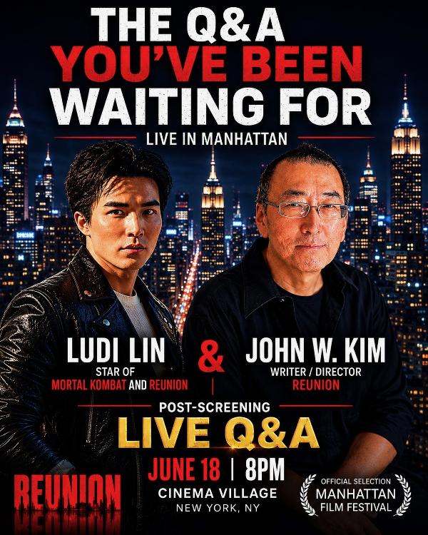 'Reunion' NYC FILM PREMIERE at CINEMA VILLAGE