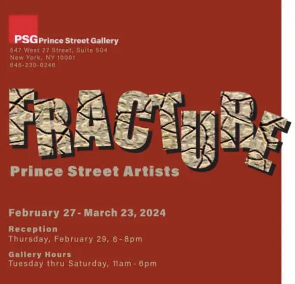Fracture at Prince Street Gallery