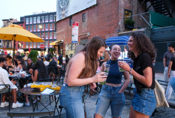 Vibes on Little West 12th in Meatpacking at Little West 12th Street