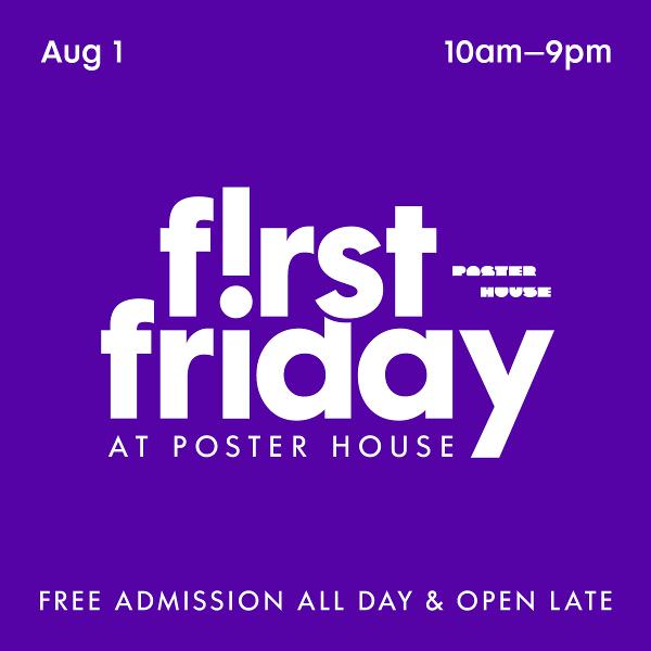 Poster House Presents First Friday on August 1 at Poster House