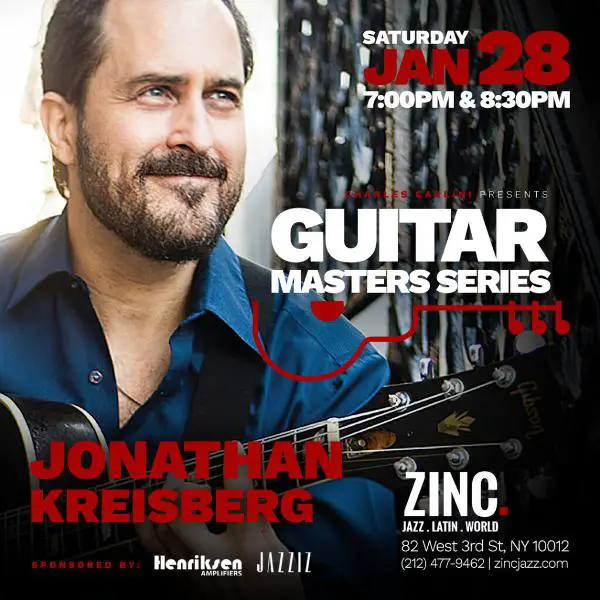 Guitar Masters Series: Jonathan Kreisberg at Zinc