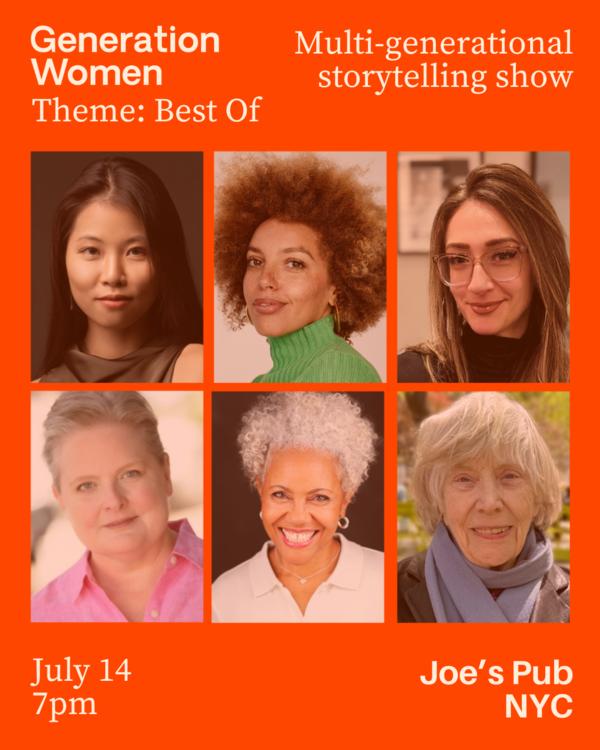 Generation Women: Best Of Show at Joe's Pub at The Public Theater